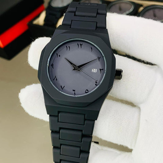 Black Arabic Aura Steel